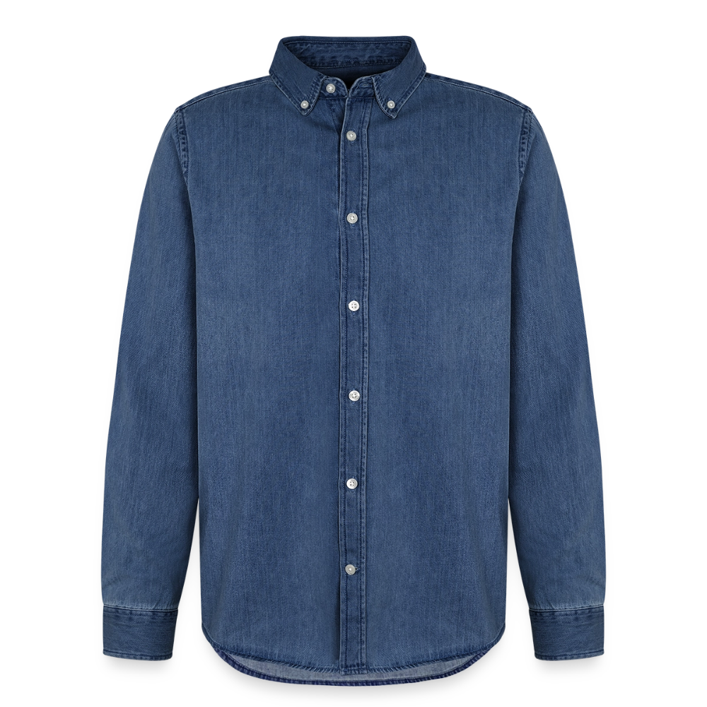 Denim Hemd - verwaschenes Mittelblau 