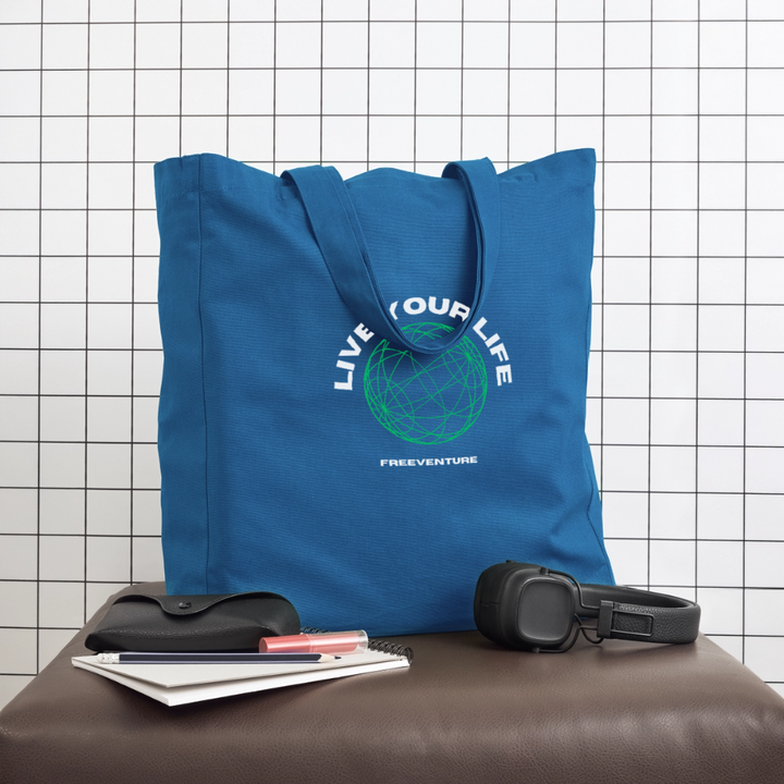 Midweight recycelter Stoffbeutel von Stanley/Stella - Achtsames Blau
