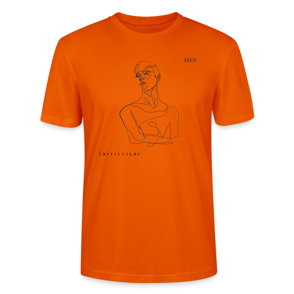 "Men" Unisex T-Shirt CRAFTER - Tieforange