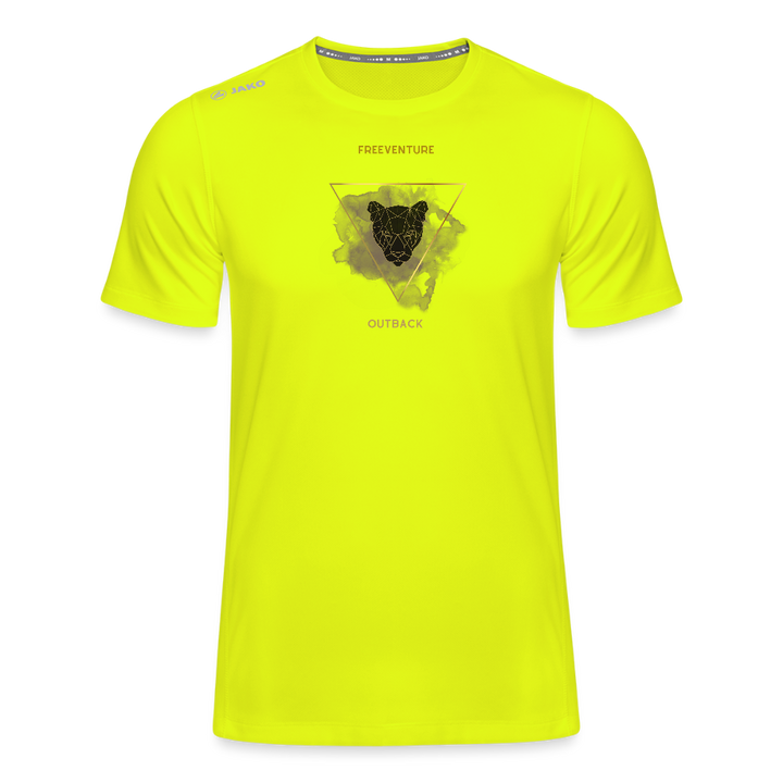 Jako Atmungsaktives Shirt - Neongelb