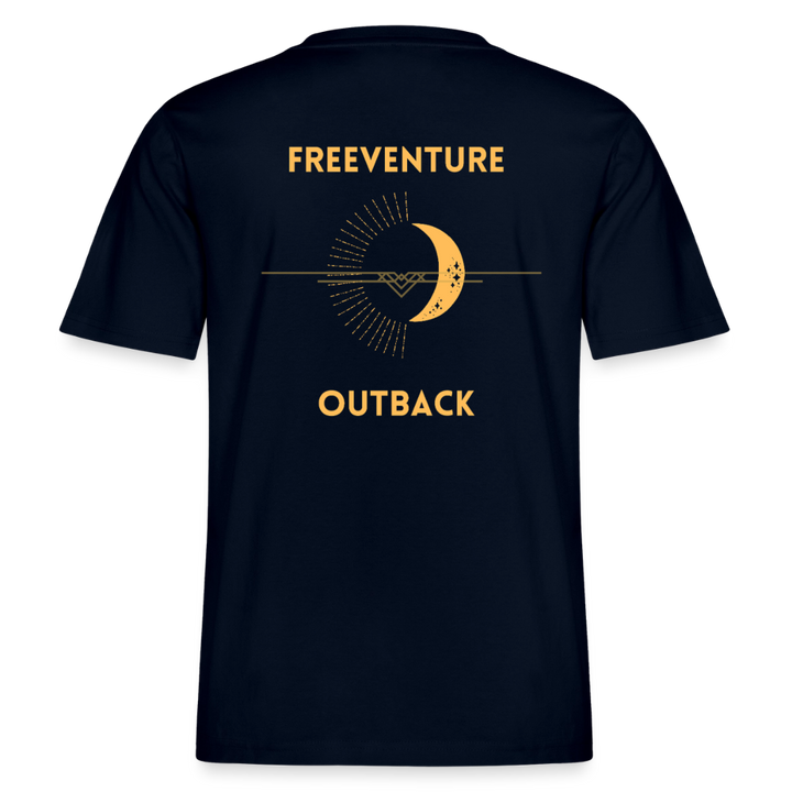 RELAXED FIT Unisex Organic T-Shirt - Navy