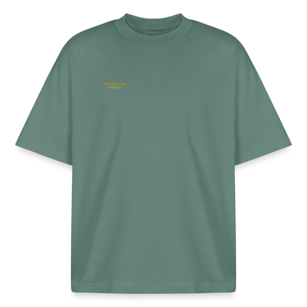 " Eye" Heavyweight Unisex Boxy T-Shirt - Grüner Bucht