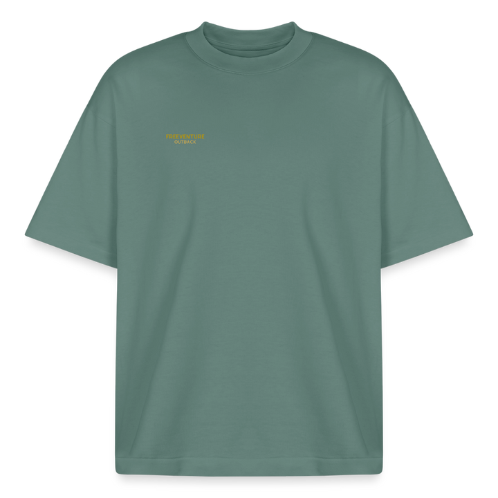" Eye" Heavyweight Unisex Boxy T-Shirt - Grüner Bucht