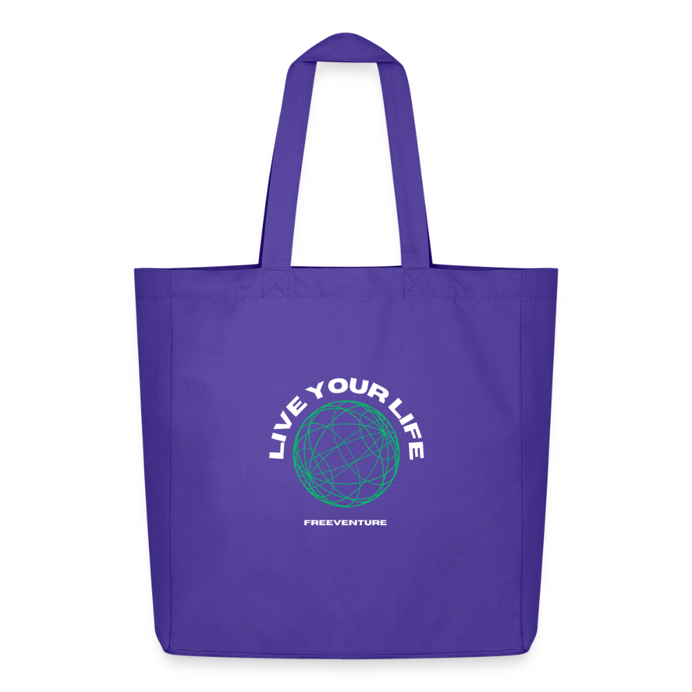Midweight recycelter Stoffbeutel von Stanley/Stella - Purple Love 