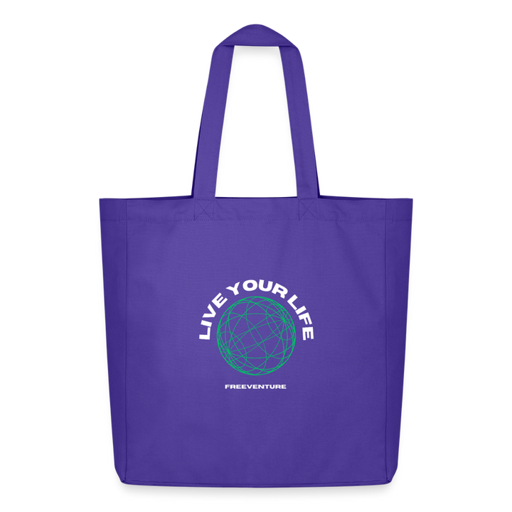 Midweight recycelter Stoffbeutel von Stanley/Stella - Purple Love 