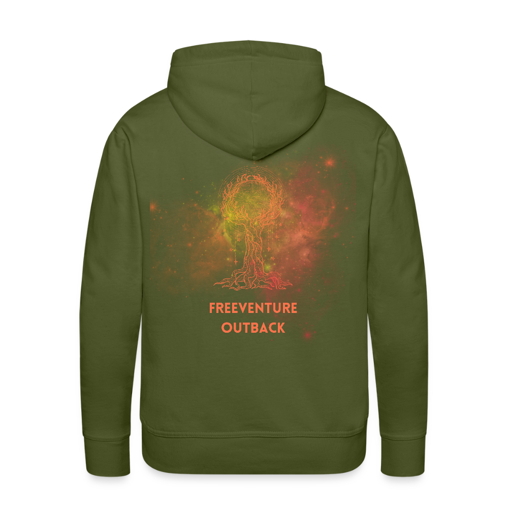 Tree of Life - Hoodie - Olivgrün