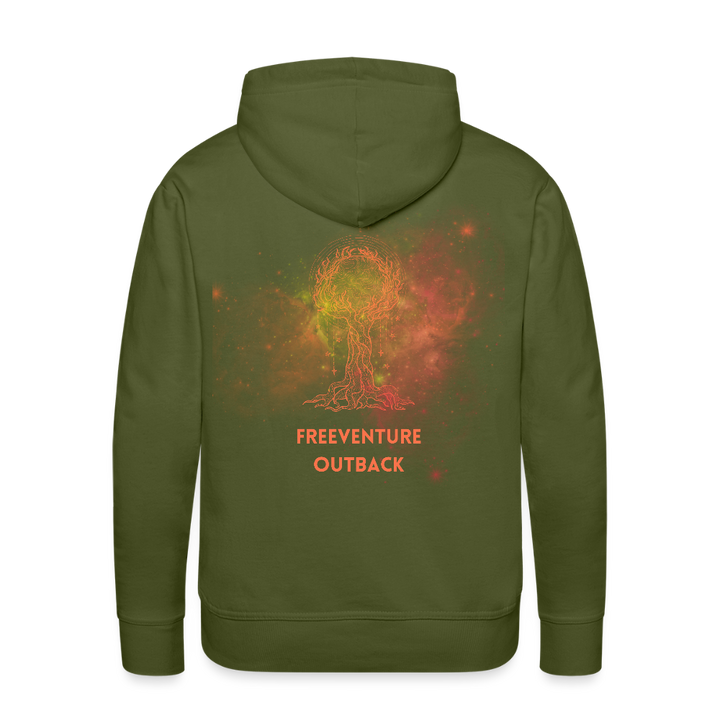 Tree of Life - Hoodie - Olivgrün