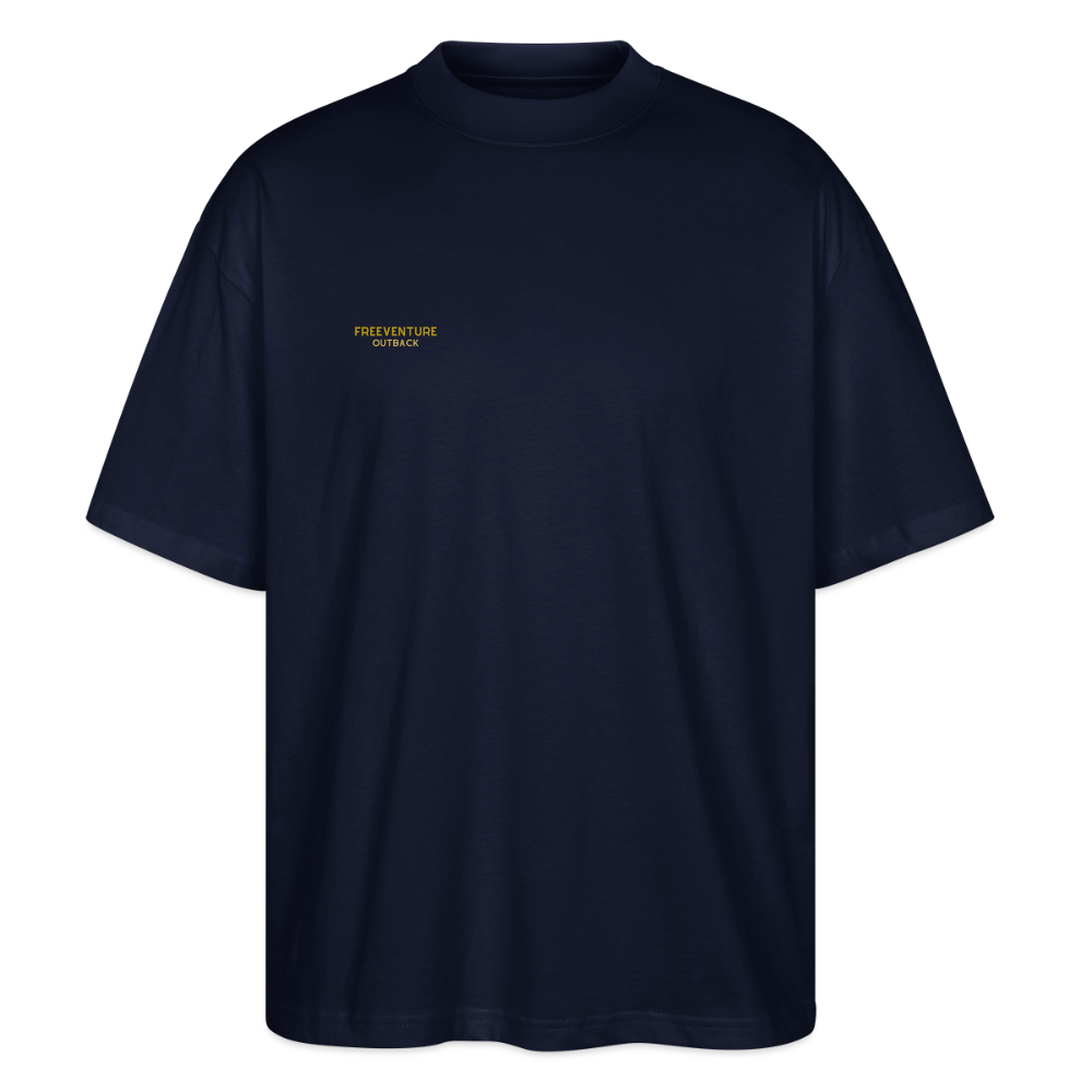 "Life of Tree" Oversized Unisex Bio T-Shirt Blaster 2.0 - Navy