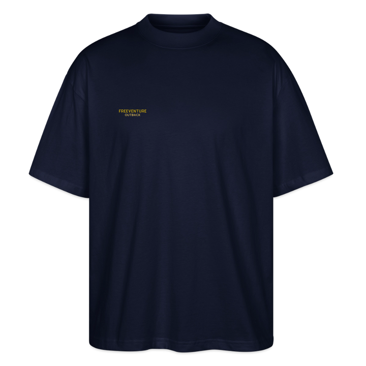 "Life of Tree" Oversized Unisex Bio T-Shirt Blaster 2.0 - Navy