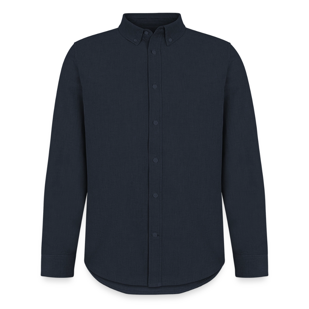 Männer Oxford Hemd von Stanley/Stella - Navy