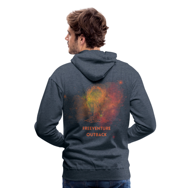 Tree of Life - Hoodie - Jeansblau