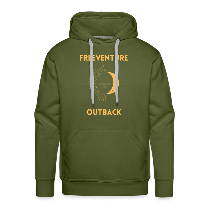 Rus Ultimate Ying und Yang Hoodie - Olivgrün