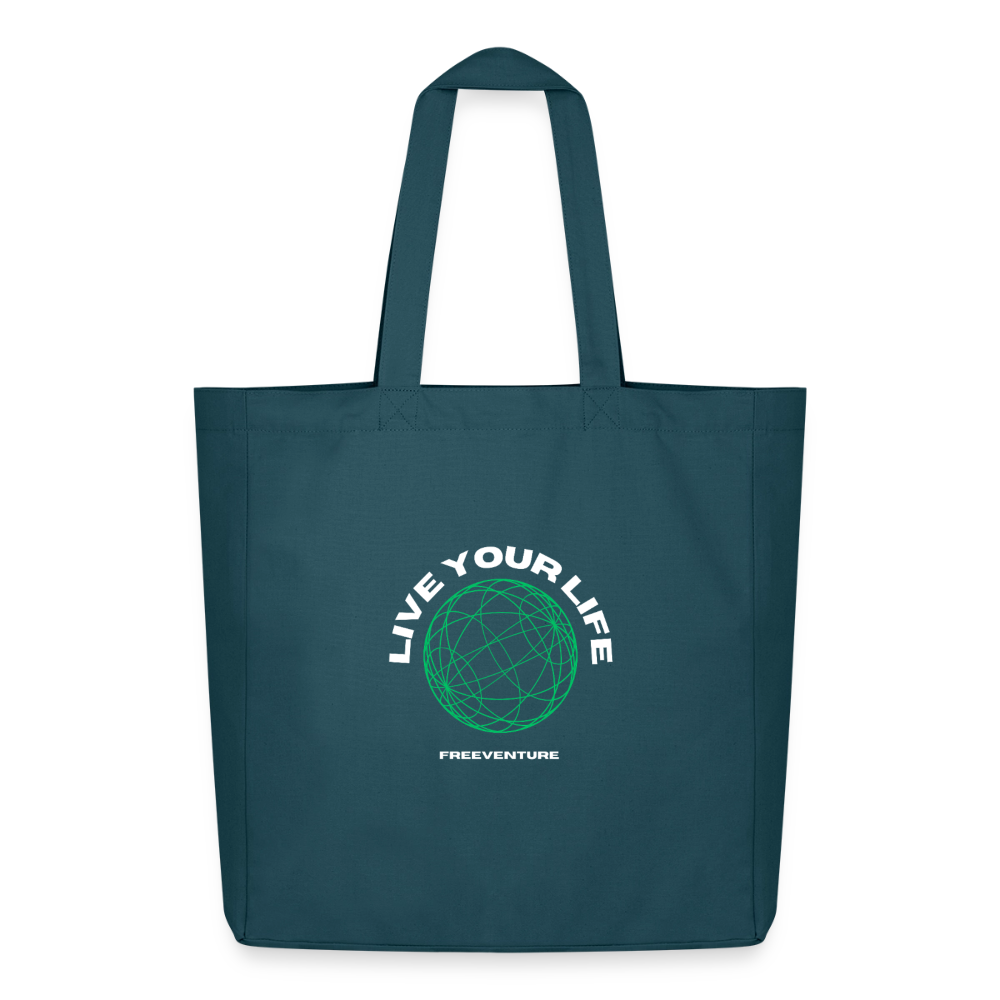 Midweight recycelter Stoffbeutel von Stanley/Stella - Dunkles Petrol