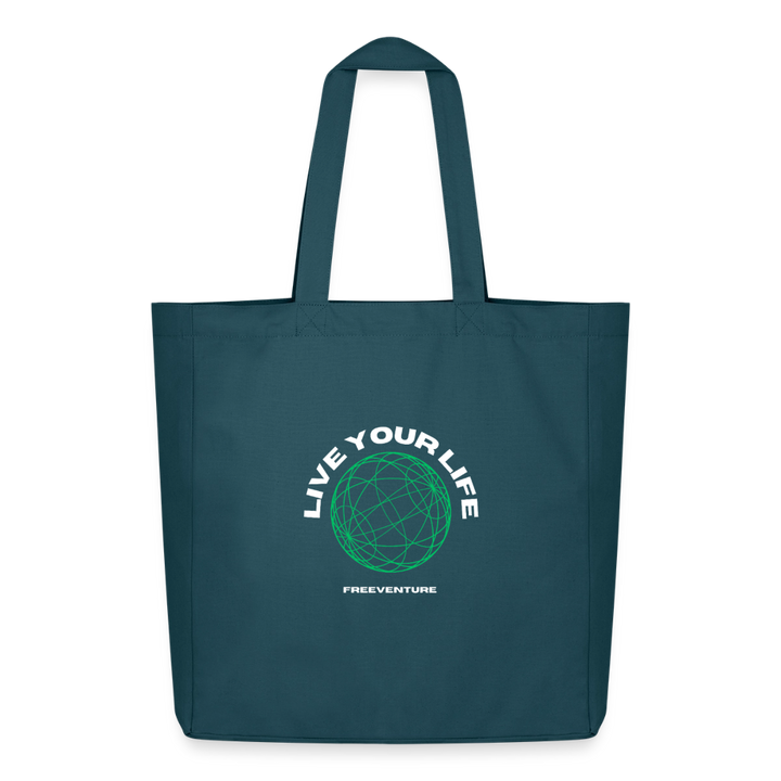Midweight recycelter Stoffbeutel von Stanley/Stella - Dunkles Petrol
