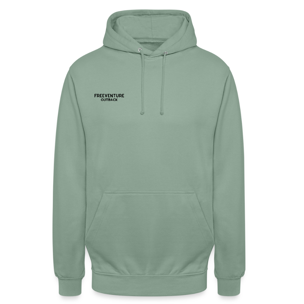 nisex Hoodie – Dein gemütlicher Alltagsbegleiter mit einzigartigem Design - Graugrün