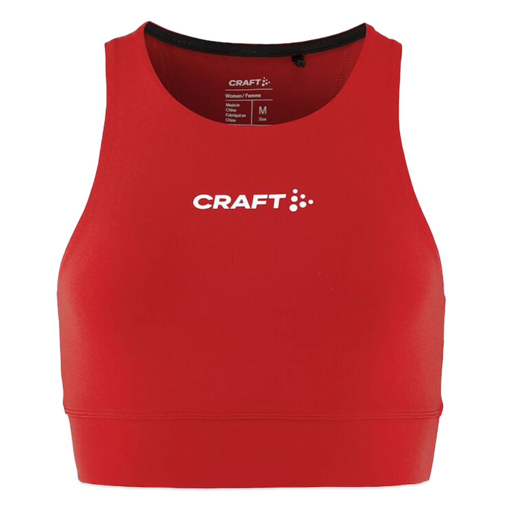 CRAFT Rush 2.0 Frauen Crop Top - Rot