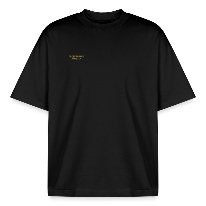 " Eye" Heavyweight Unisex Boxy T-Shirt - Schwarz
