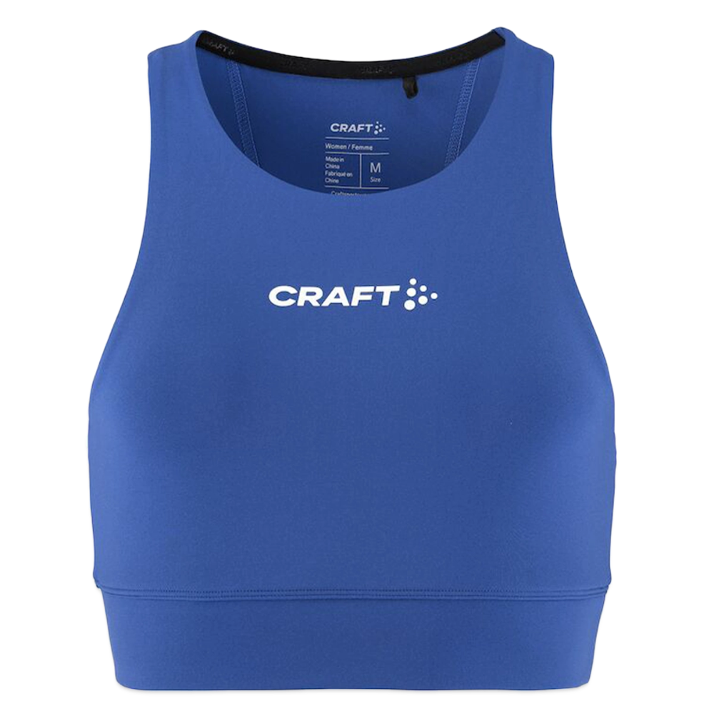 CRAFT Rush 2.0 Frauen Crop Top - Royalblau