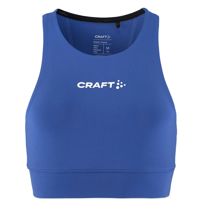 CRAFT Rush 2.0 Frauen Crop Top - Royalblau