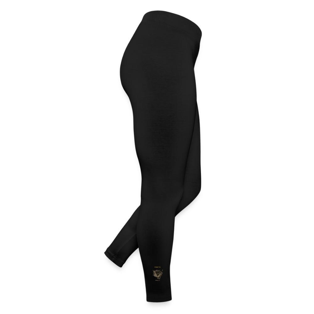 Frauen Jersey Leggings – Dein Everyday Essential! - Schwarz