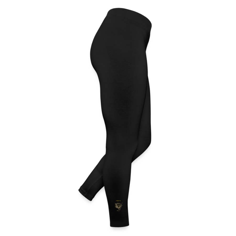 Frauen Jersey Leggings – Dein Everyday Essential! - Schwarz