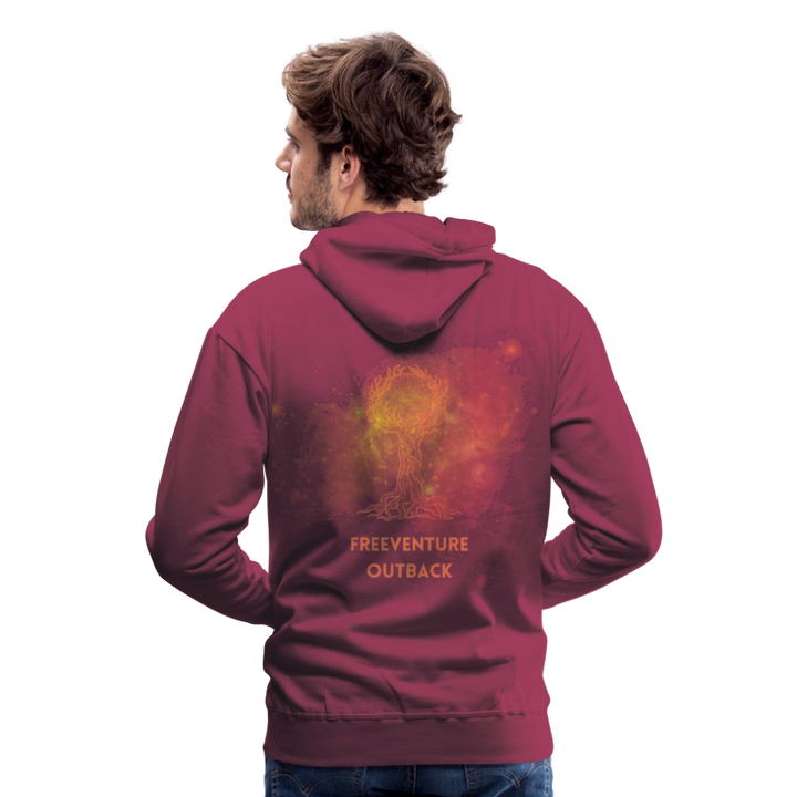 Tree of Life - Hoodie - Bordeaux