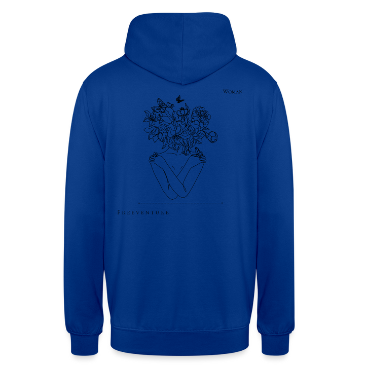 nisex Hoodie – Dein gemütlicher Alltagsbegleiter mit einzigartigem Design - Royalblau