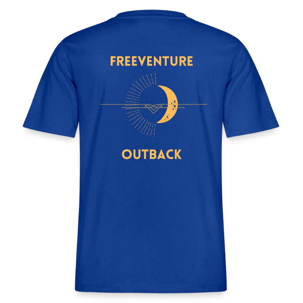RELAXED FIT Unisex Organic T-Shirt - Dunkelblau