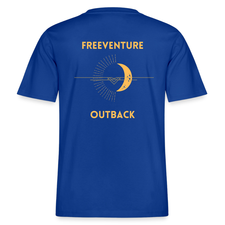 RELAXED FIT Unisex Organic T-Shirt - Dunkelblau