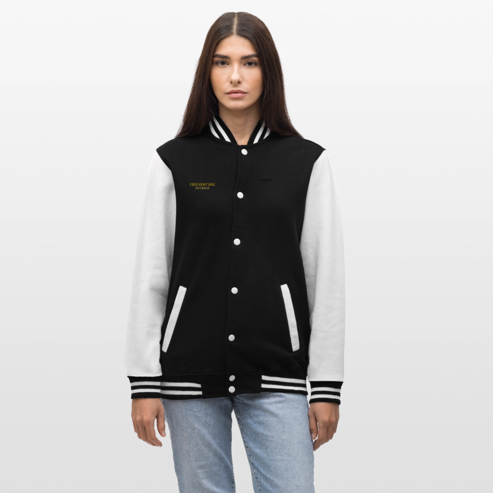 „Wildness“ College-Jacke - Schwarz/Weiß