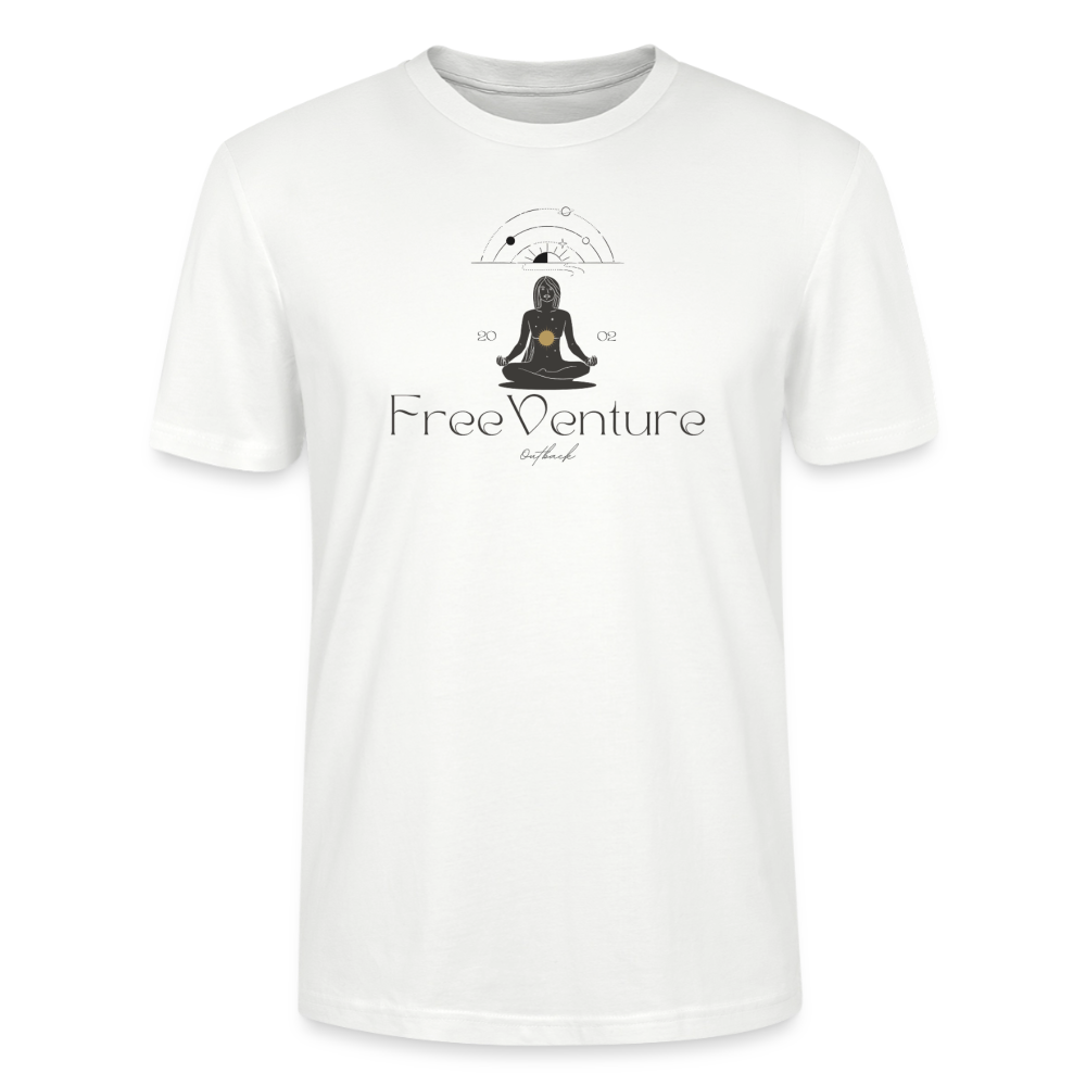 "Yoga" Unisex T-Shirt CRAFTER - Weiß