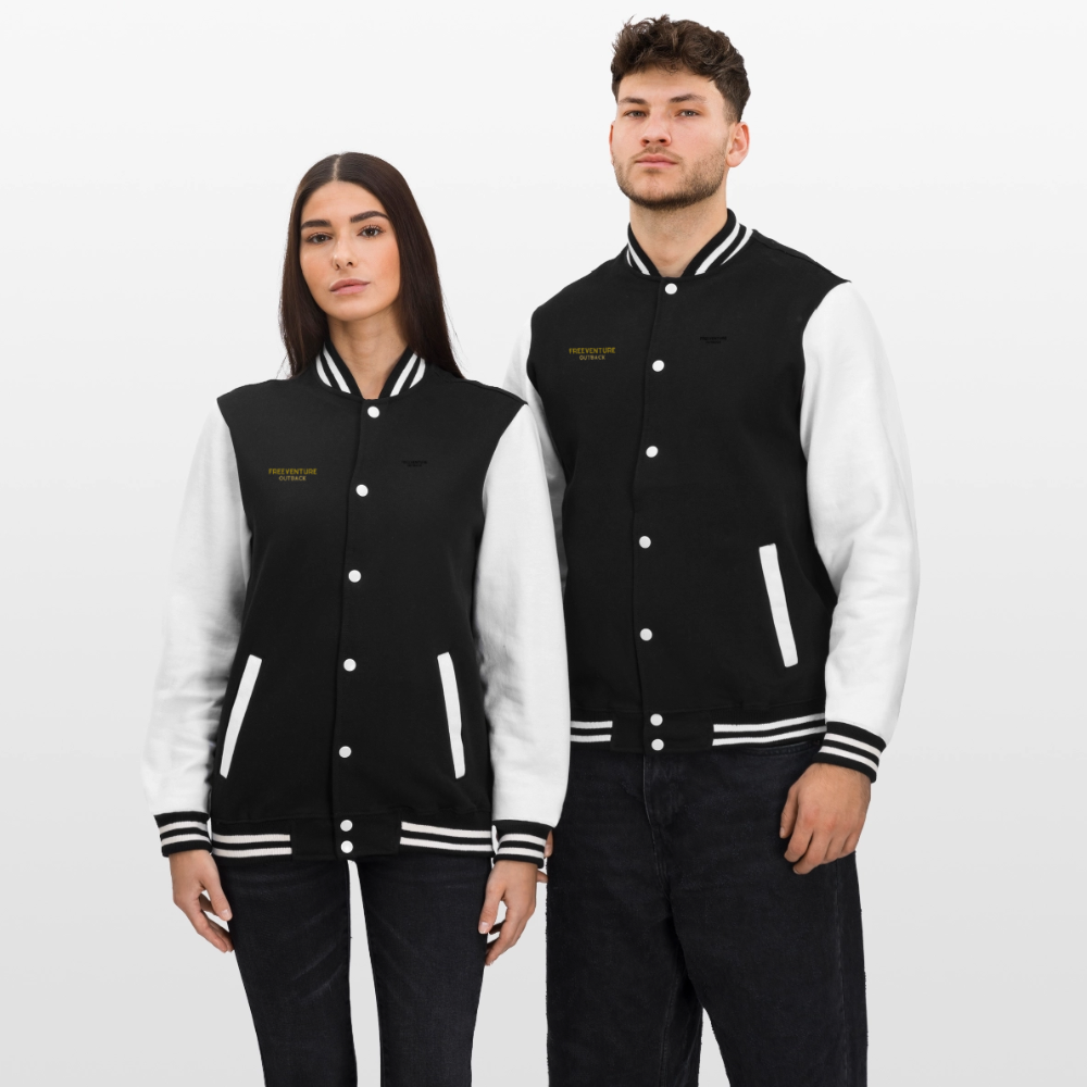 „Wildness“ College-Jacke - Schwarz/Weiß