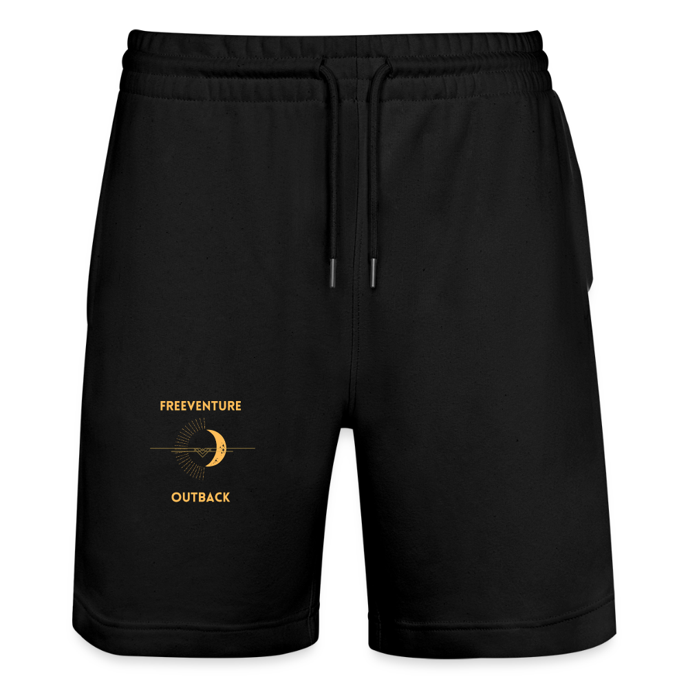 Unisex Bio Joggingshorts Trainer - Schwarz