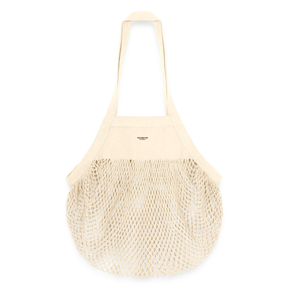 Organic Mesh-Einkaufstasche - Natur