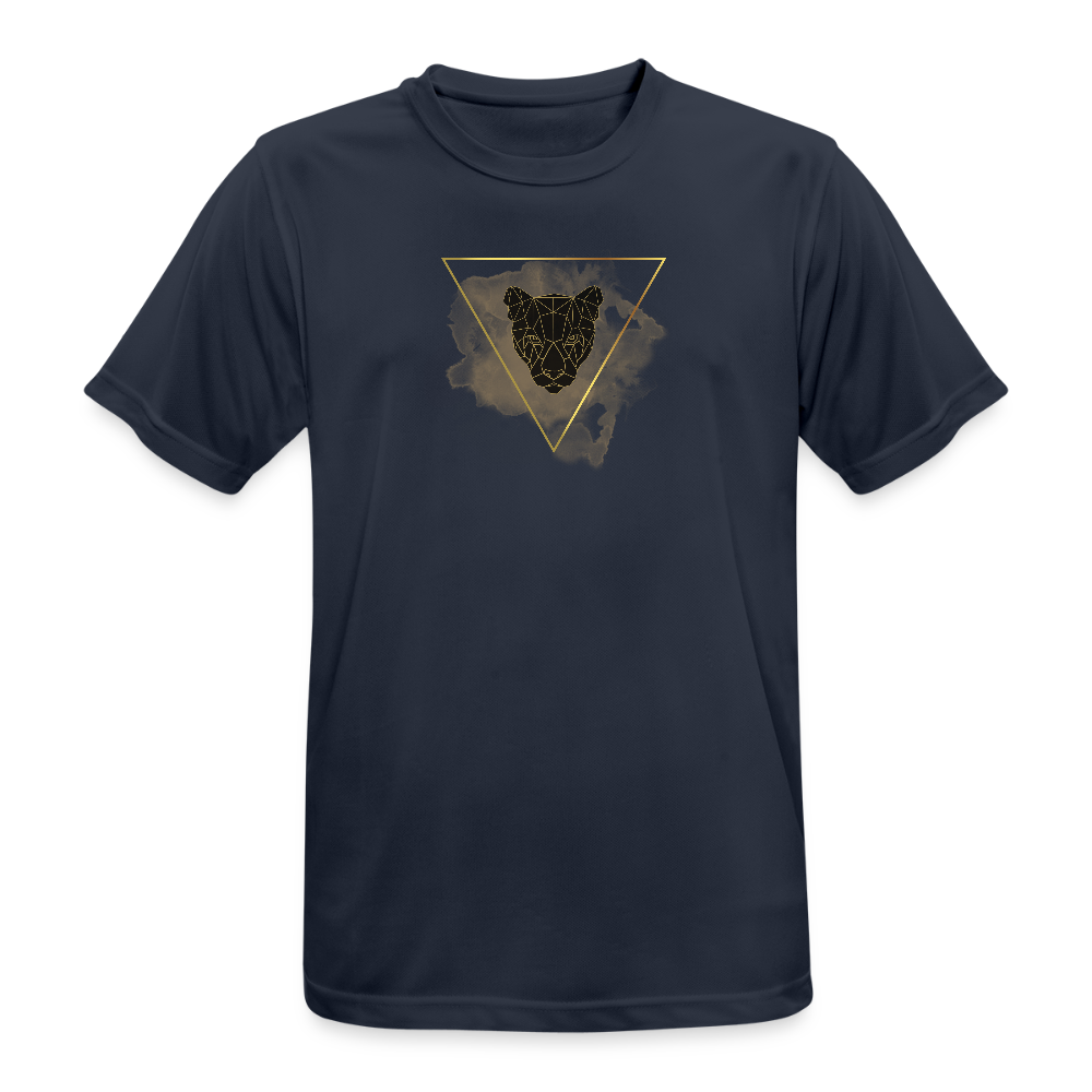 Atmungsaktives Männer Sport T-Shirt - Dunkelnavy