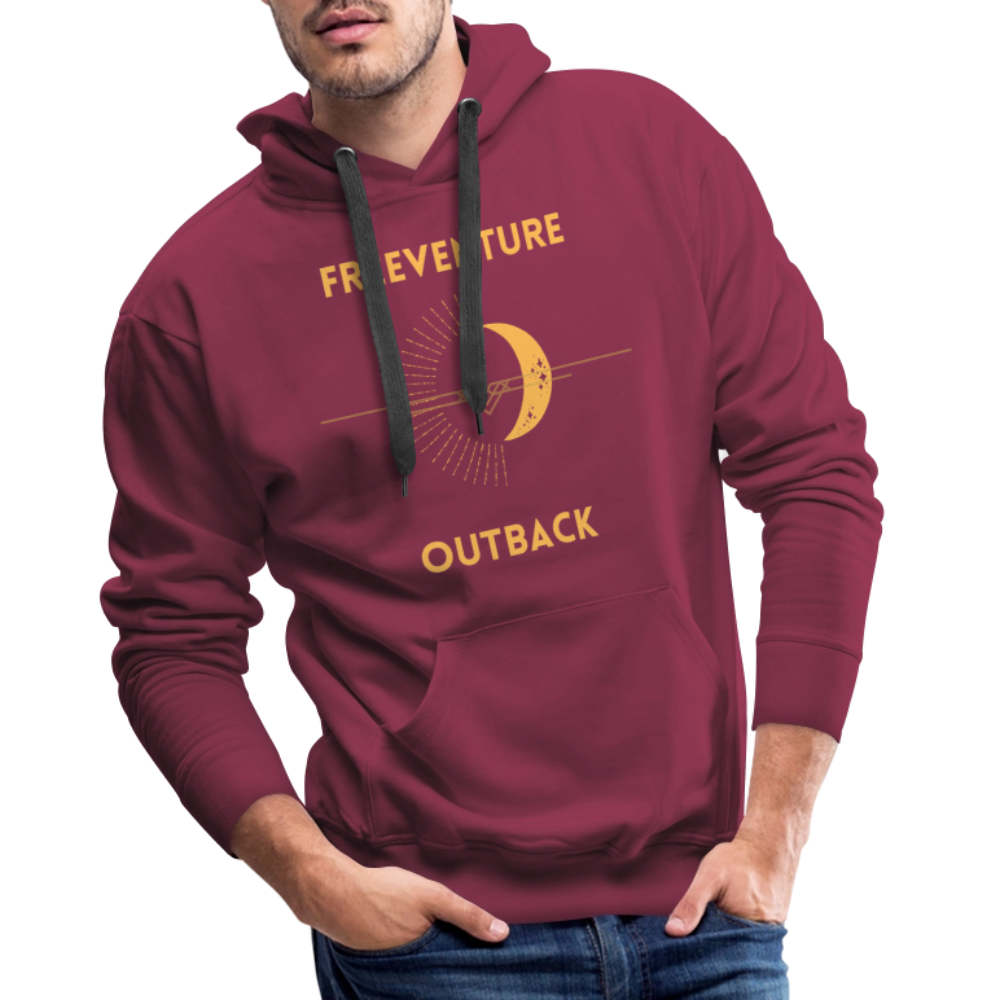 Rus Ultimate Ying und Yang Hoodie - Bordeaux