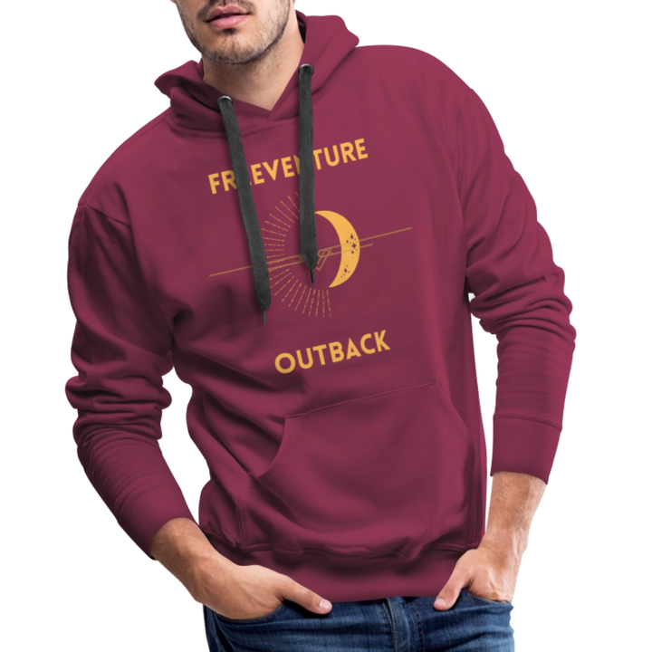 Rus Ultimate Ying und Yang Hoodie - Bordeaux