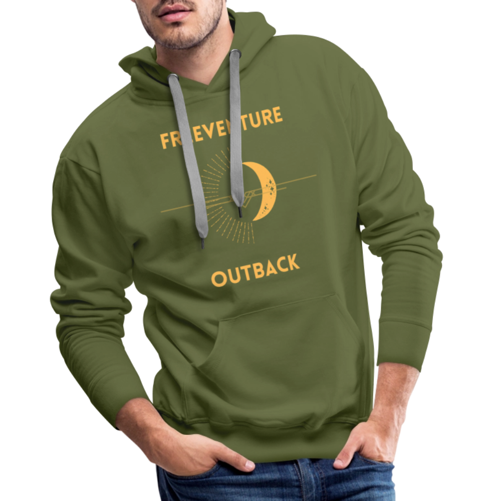 Rus Ultimate Ying und Yang Hoodie - Olivgrün