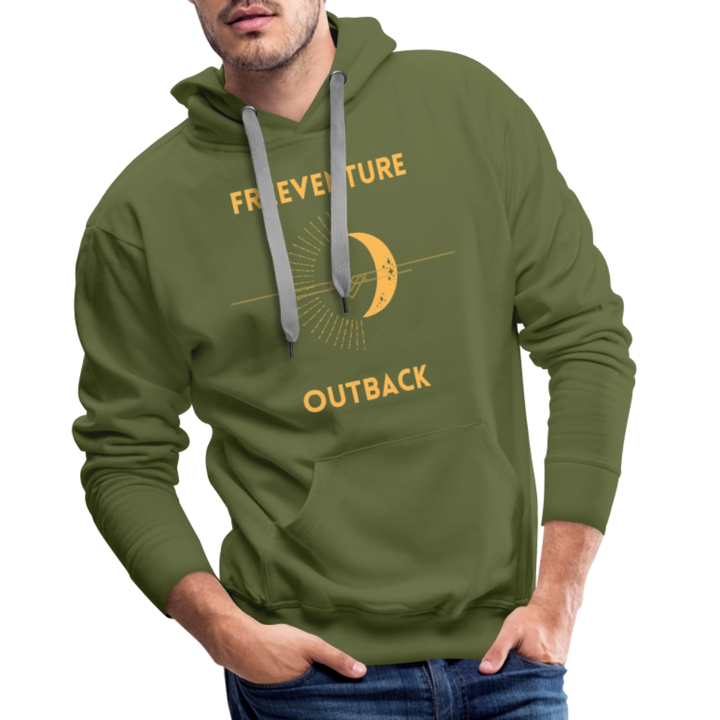 Rus Ultimate Ying und Yang Hoodie - Olivgrün