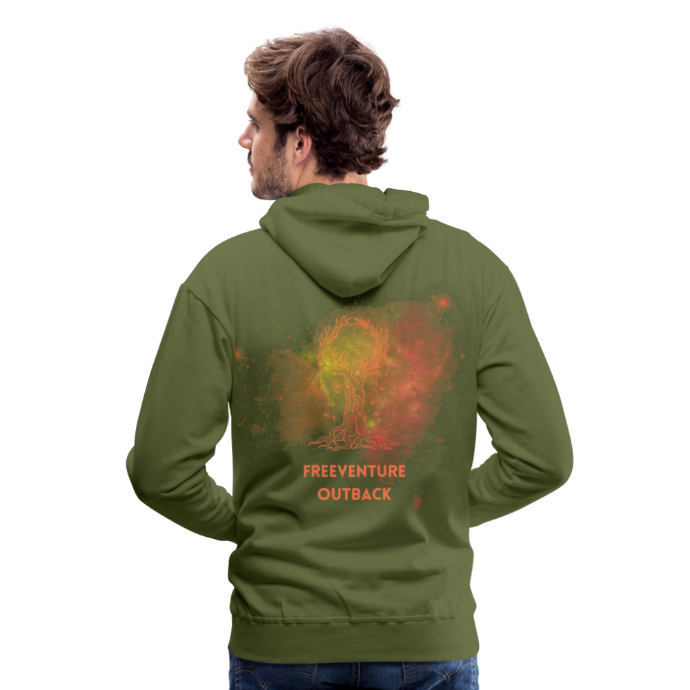 Tree of Life - Hoodie - Olivgrün