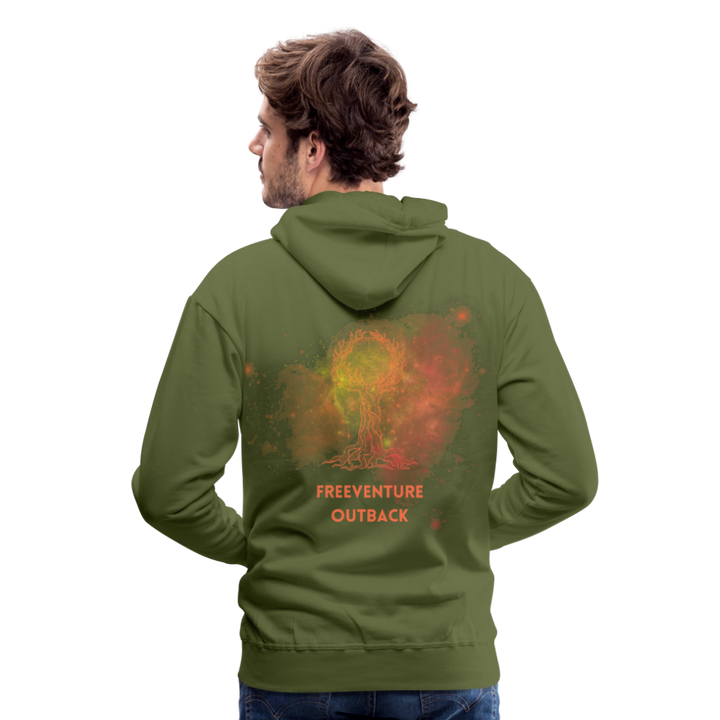Tree of Life - Hoodie - Olivgrün