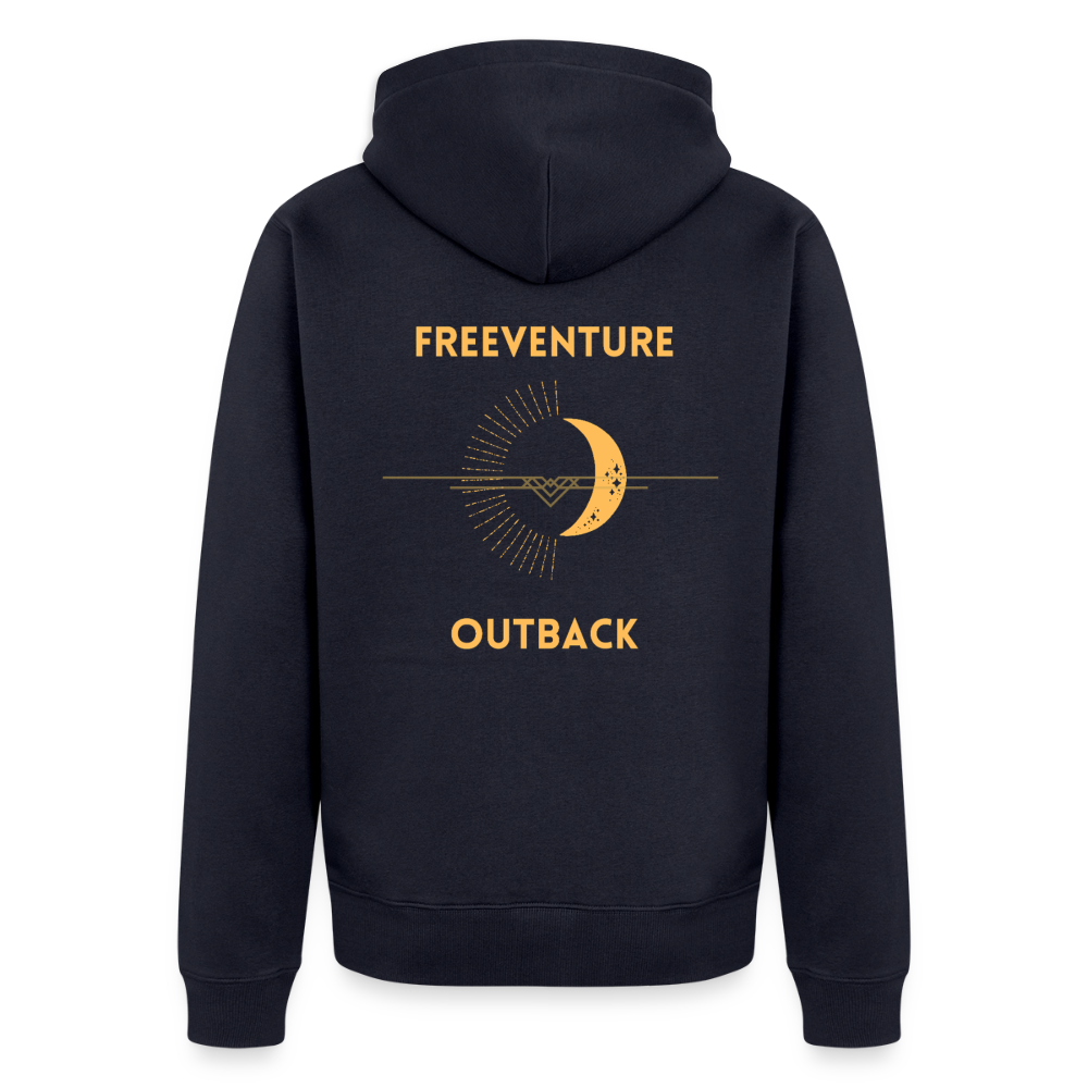"Moon" Männer Kapuzenjacke - Navy