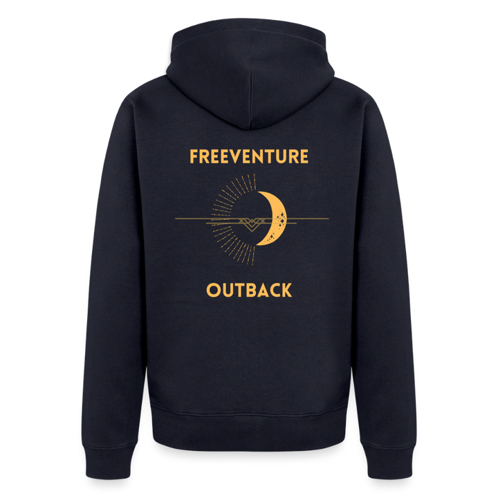 "Moon" Männer Kapuzenjacke - Navy