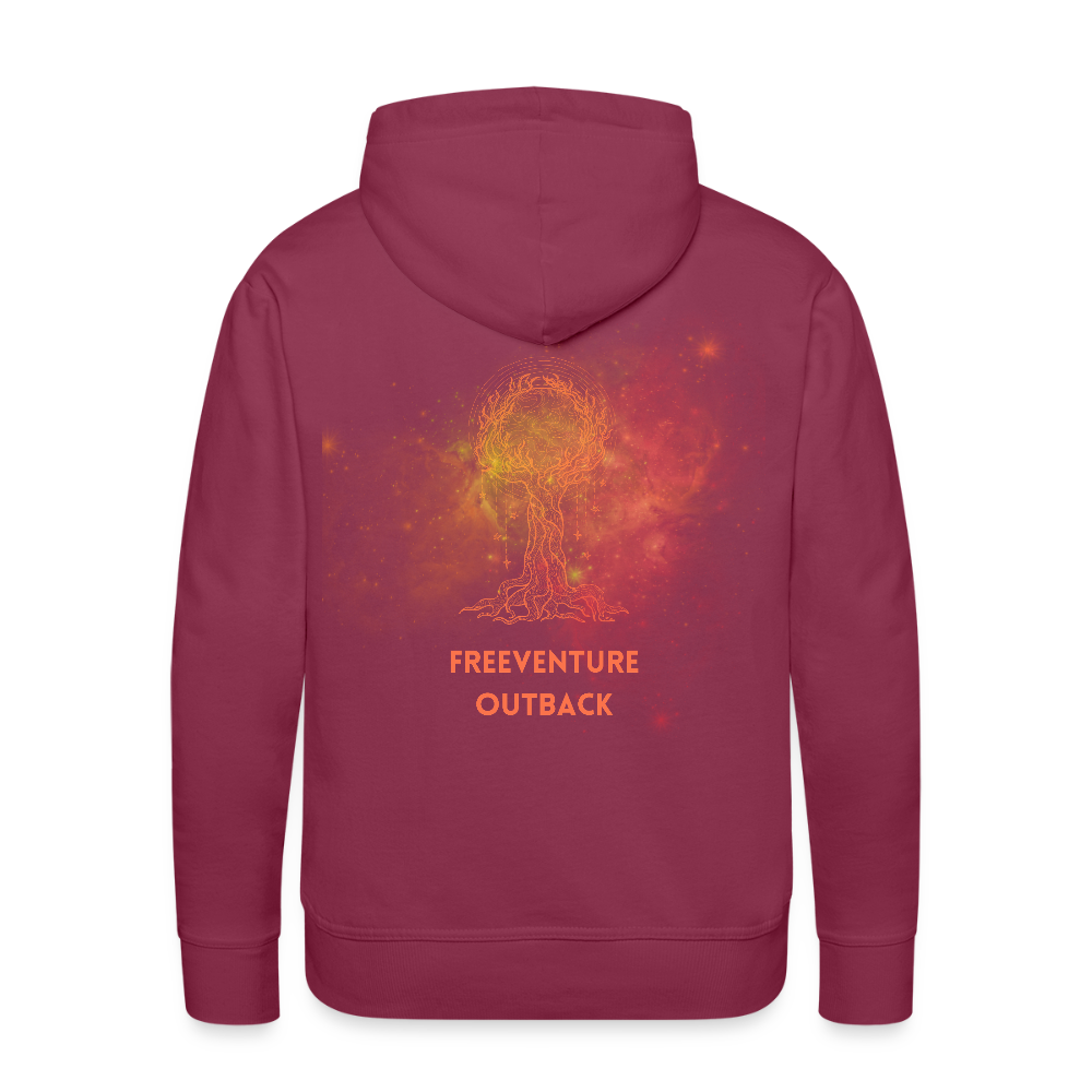 Tree of Life - Hoodie - Bordeaux