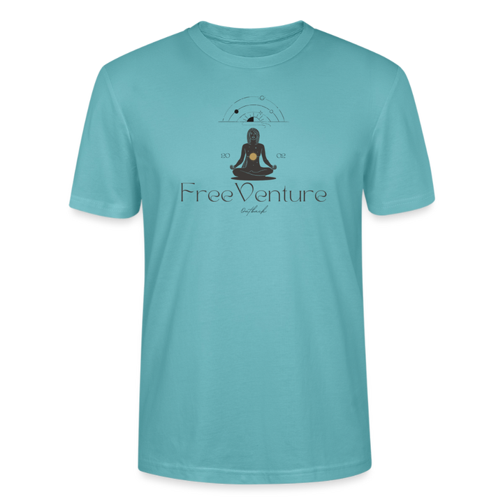 "Yoga" Unisex T-Shirt CRAFTER - Pastelltürkis