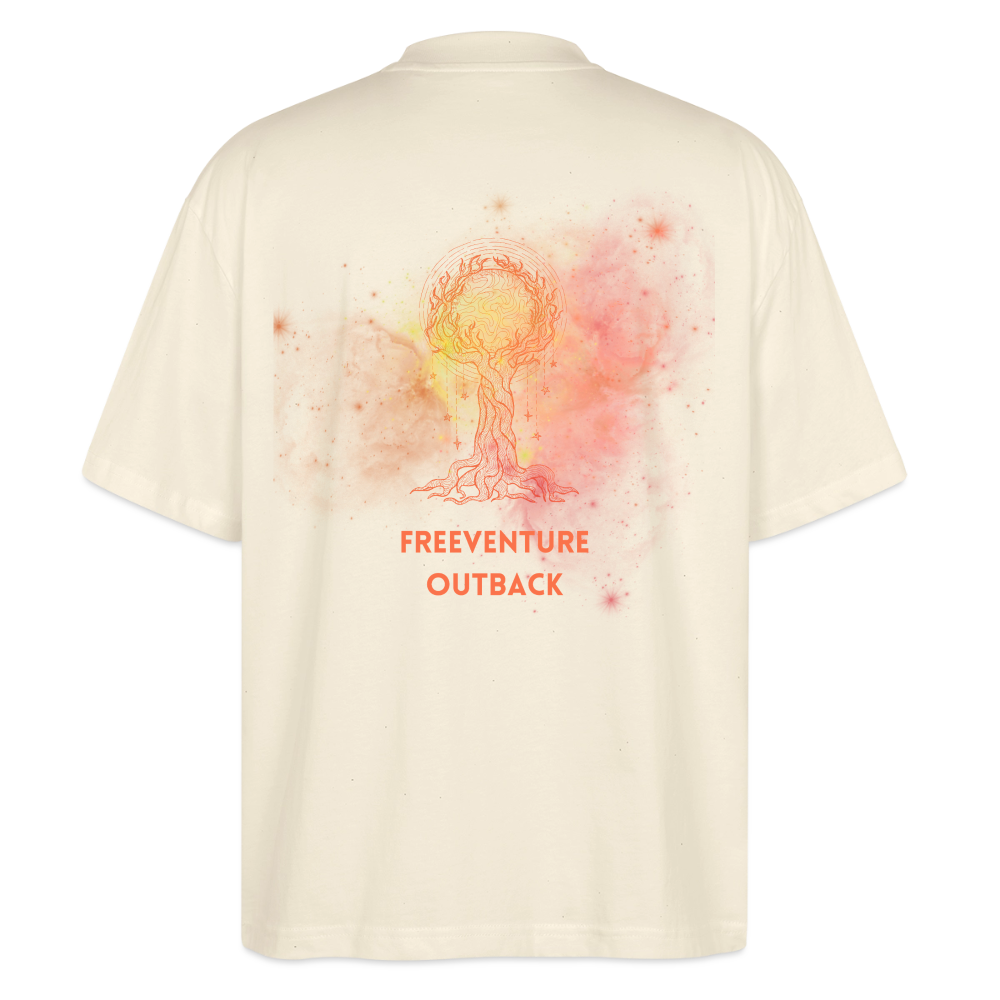 "Life of Tree" Oversized Unisex Bio T-Shirt Blaster 2.0 - Natur