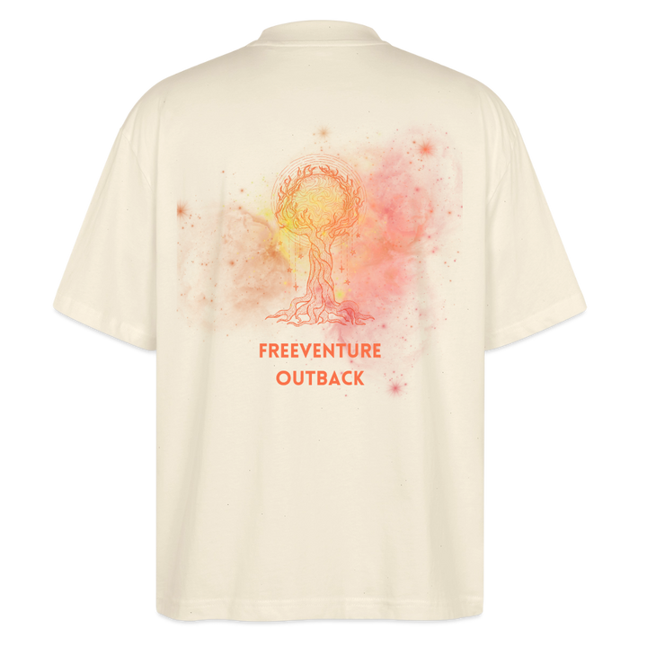 "Life of Tree" Oversized Unisex Bio T-Shirt Blaster 2.0 - Natur
