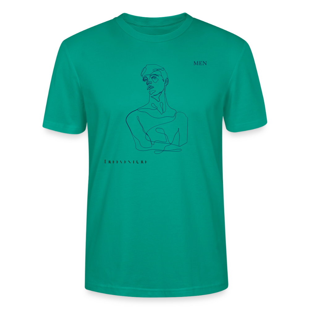 "Men" Unisex T-Shirt CRAFTER - Blaugrün