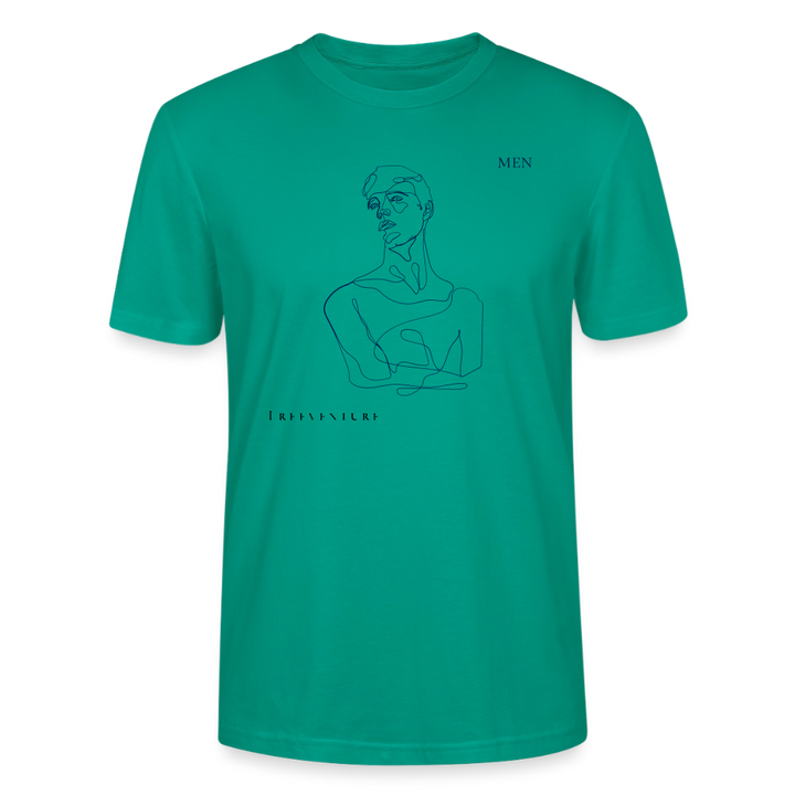 "Men" Unisex T-Shirt CRAFTER - Blaugrün