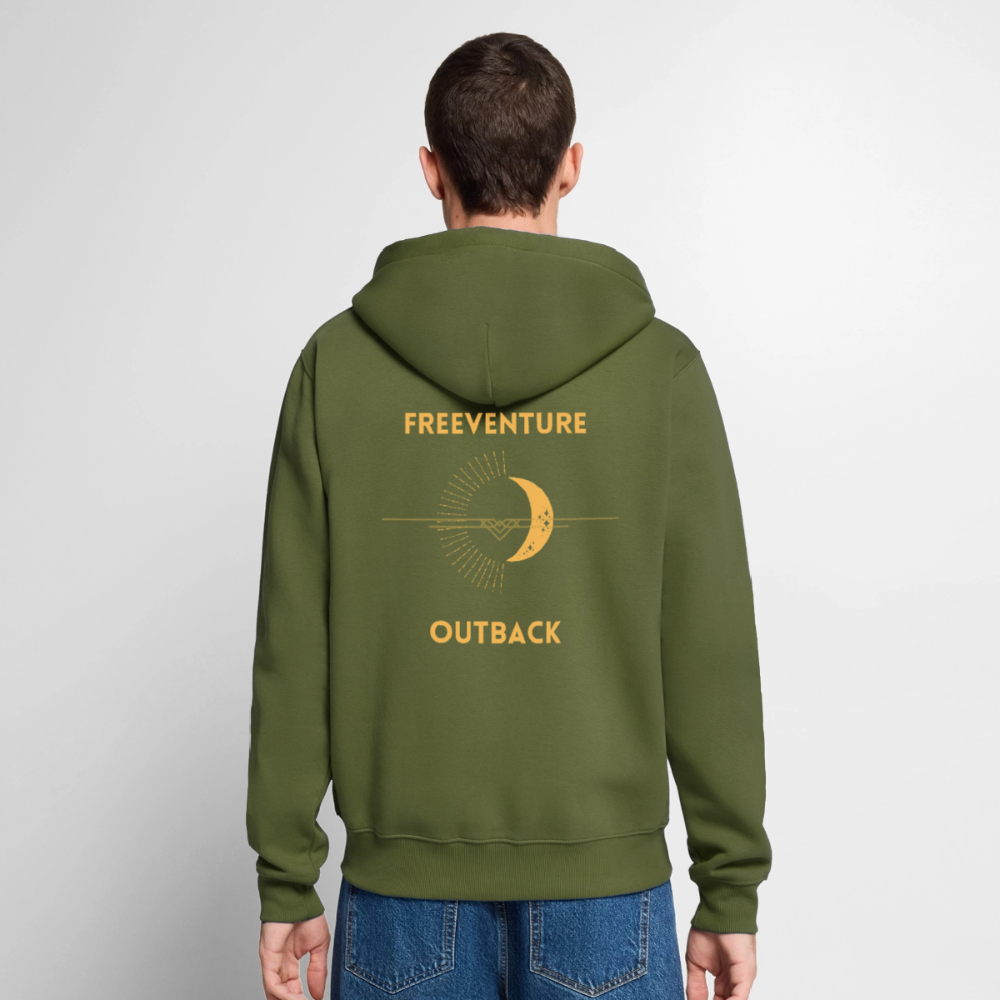 "Moon" Männer Kapuzenjacke - Khaki